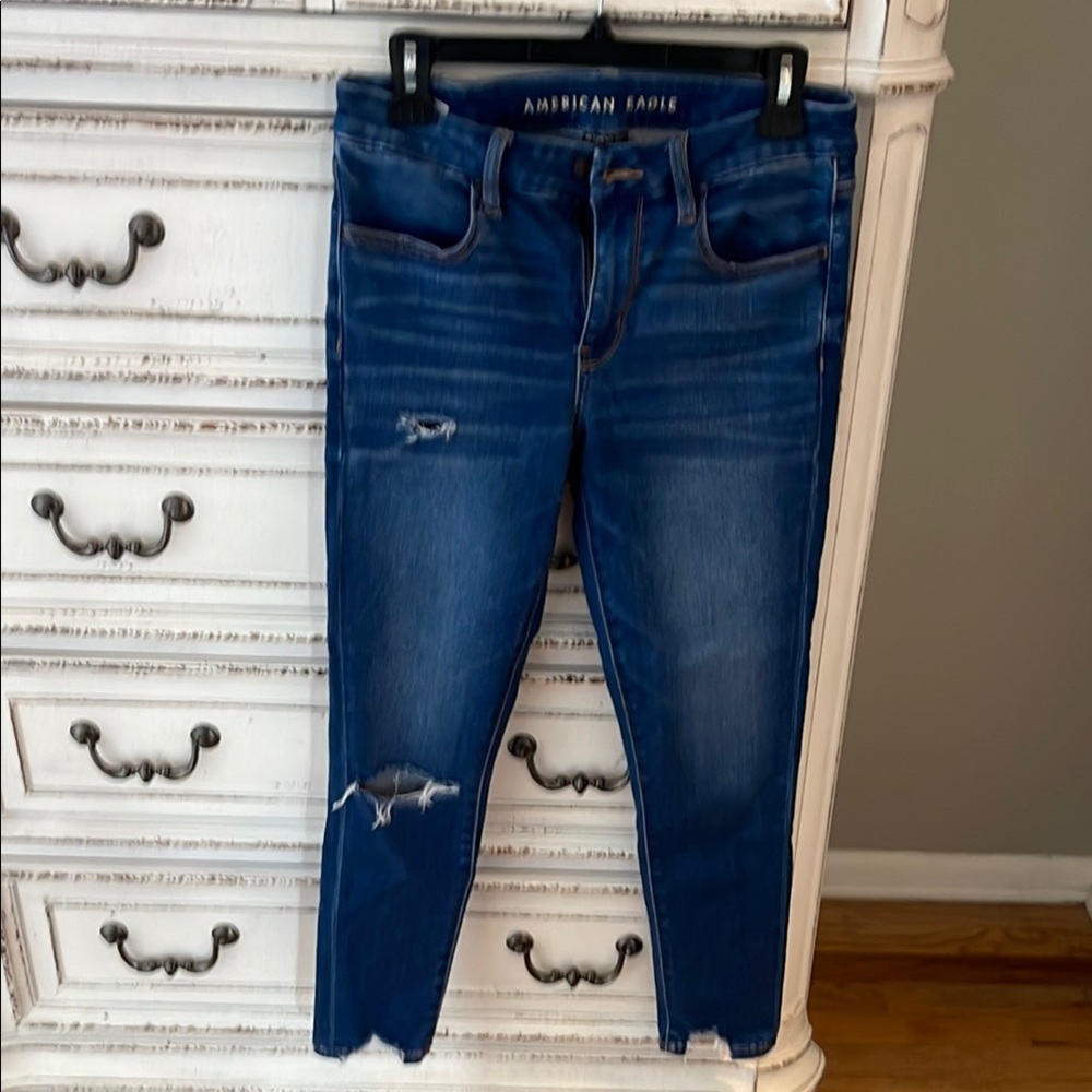 American Eagle Outfitters Women's Blue Jeans